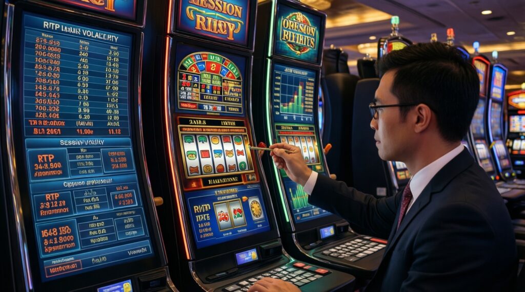 - วิธีประเมินสล็อตใหม่แบบเร็ว: ดู RTP, Volatility, Hit Rate, รายงานฟีเจอร์ และทดลองด้วยงบจำกัด - иллюстрация