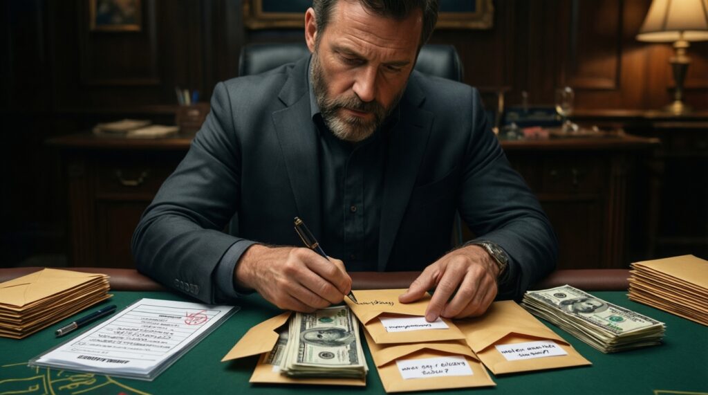 - แผนบริหารเงินทุน (Bankroll) สำหรับสล็อต: ตั้งงบ-ตั้งขีดจำกัด-ตั้งเป้าหมาย - иллюстрация