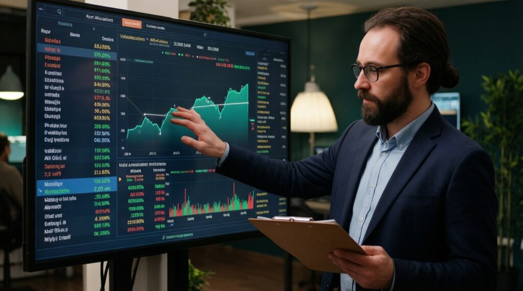 - ความผันผวน (Volatility) ต่ำ/กลาง/สูง ต่างกันอย่างไร เลือกให้เหมาะกับงบและเป้าหมาย - иллюстрация
