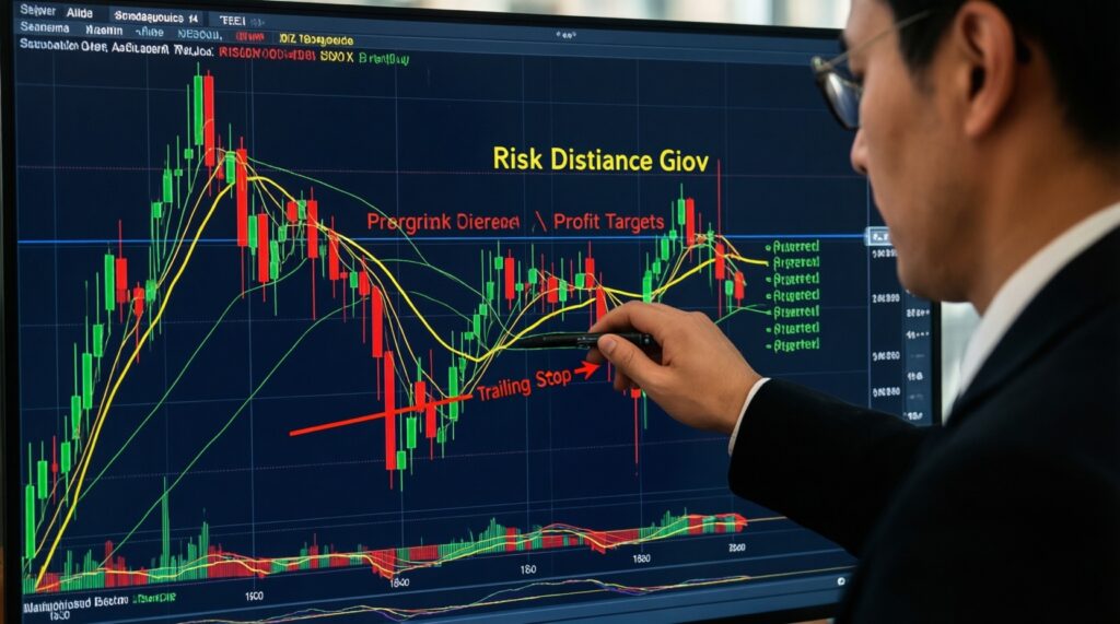 - Stop-loss และ Stop-win ที่ตั้งอย่างมีเหตุผล: ลดโอกาสเสียหายจากความผันผวน - иллюстрация