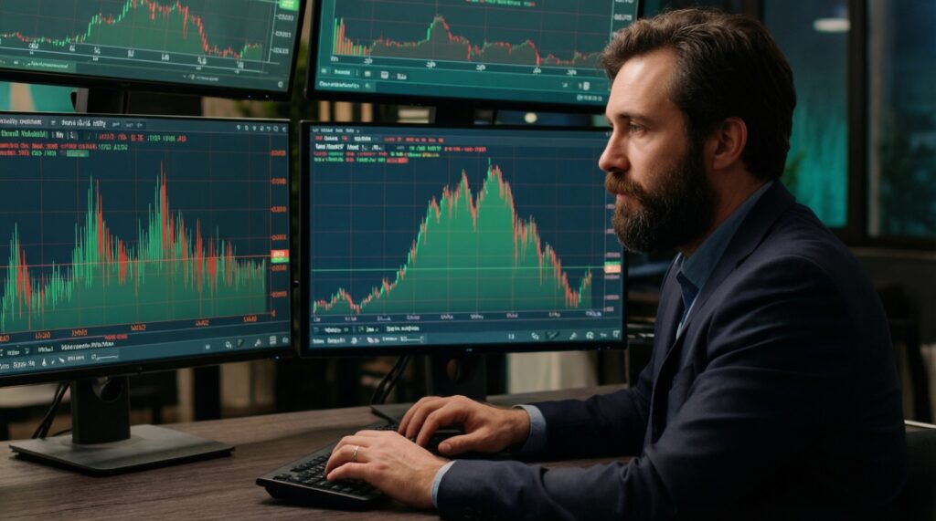 ความผันผวน (Volatility) สูง-ต่ำ ต่างกันอย่างไร และควรเลือกแบบไหนให้เหมาะกับสไตล์การเล่น - иллюстрация