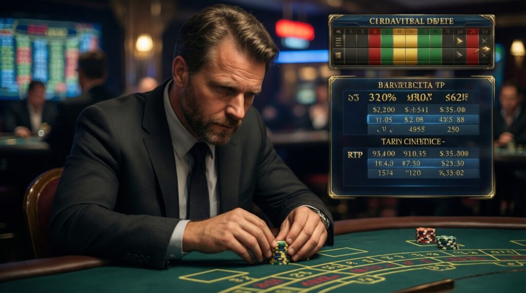 - การอ่านตารางการจ่าย (Paytable) แบบมือโปร: ค่าเดิมพัน, ค่าจ่ายสูงสุด, ฟีเจอร์ซ่อน - иллюстрация