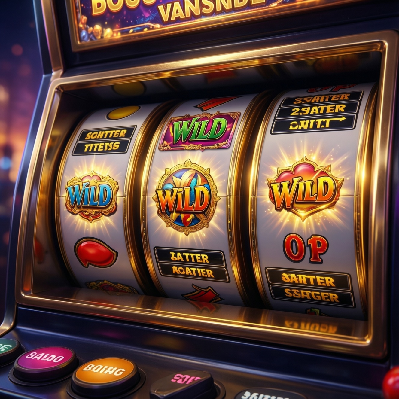 Wild, scatter and multiplier symbols explained and how they affect expected value