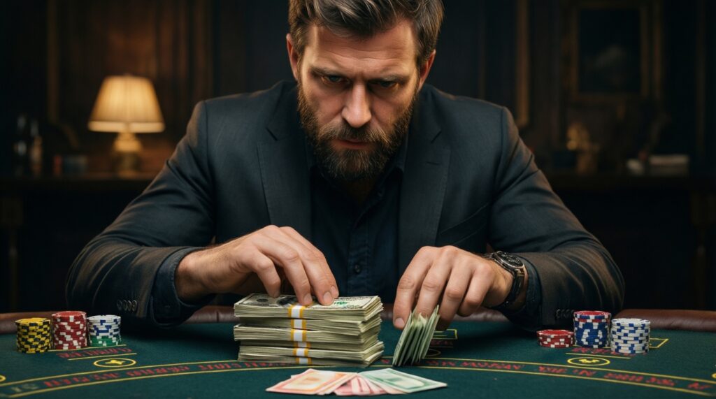 Bankroll Risk Basics: How to Estimate Your Chance of Busting Before a Big Win - иллюстрация