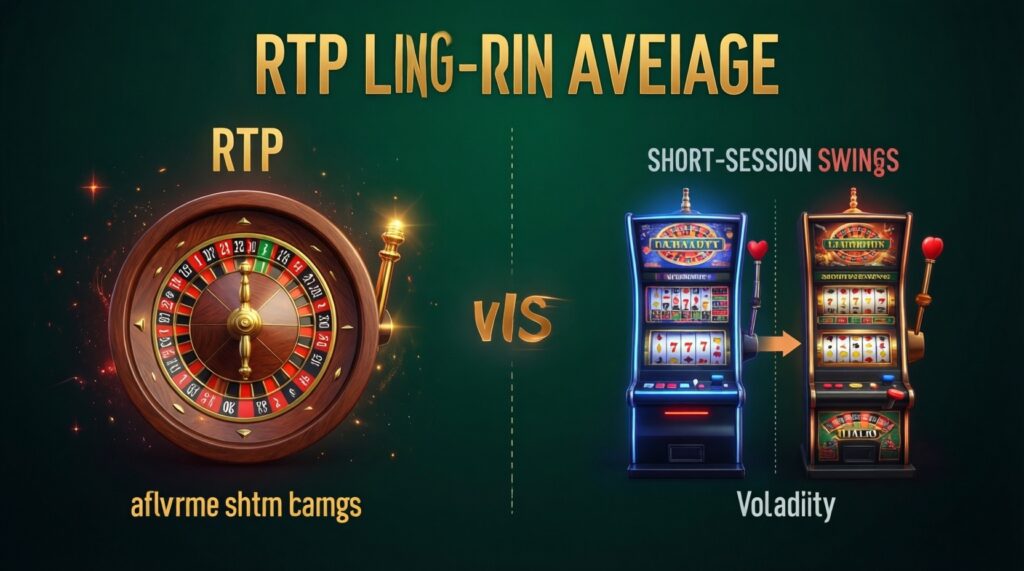 RTP Over Time: Why Short Sessions Can Dramatically Diverge from the Average - иллюстрация
