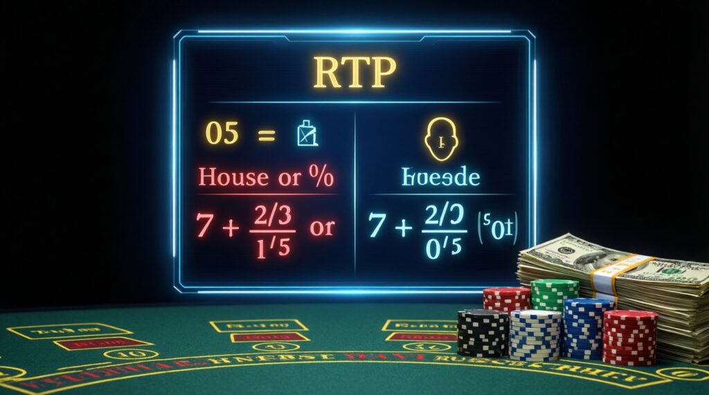 Return to player vs. house edge: translating percentages into real money over time - иллюстрация