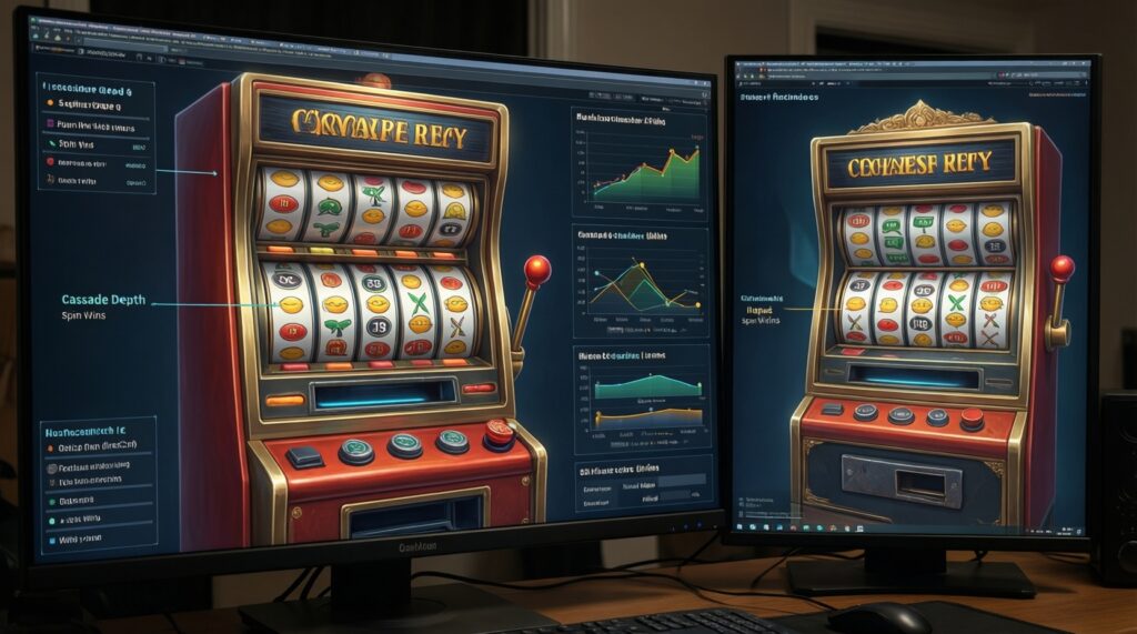 Common Slot Design Mechanics: Cascading Reels, Megaways, and Multipliers in Simple Terms - иллюстрация