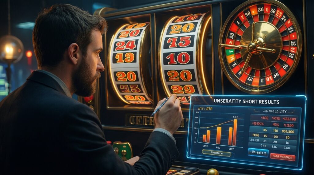 Mathematics of Slot Machines: How RTP Really Works (and What It Doesn't Guarantee) - иллюстрация