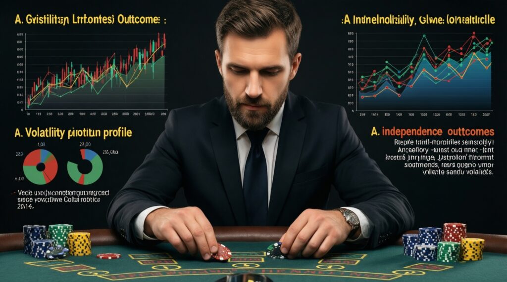 Bet Sizing Strategies: Flat Betting vs. Progression Systems Under Random Outcomes - иллюстрация