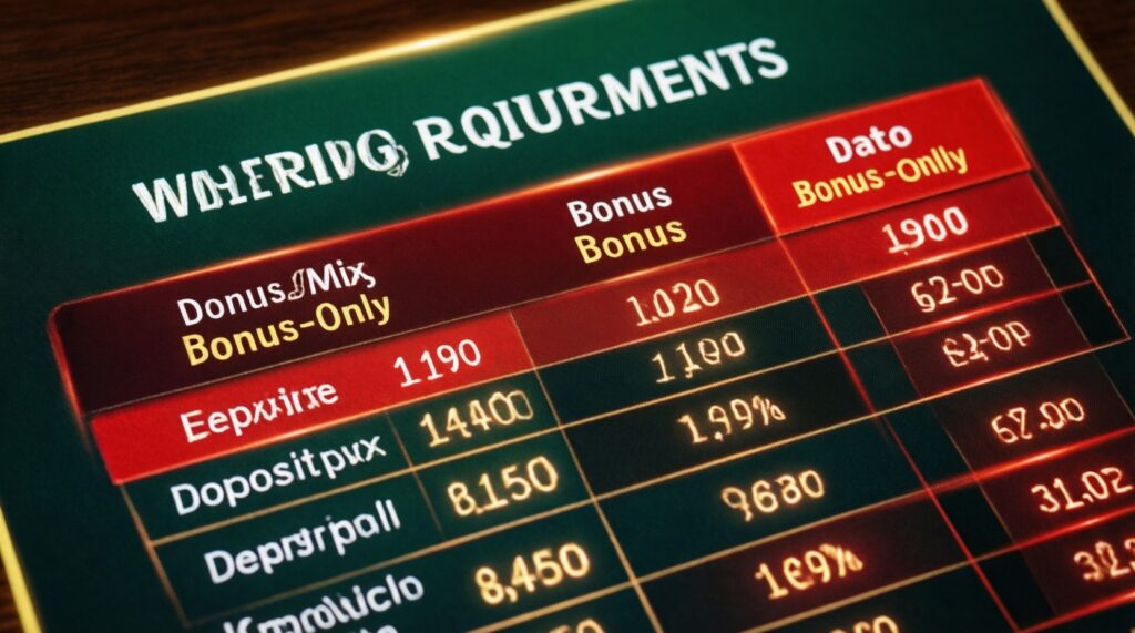Red Flags in Slot Promotions: Wagering Requirements and True Cost of Bonuses - иллюстрация
