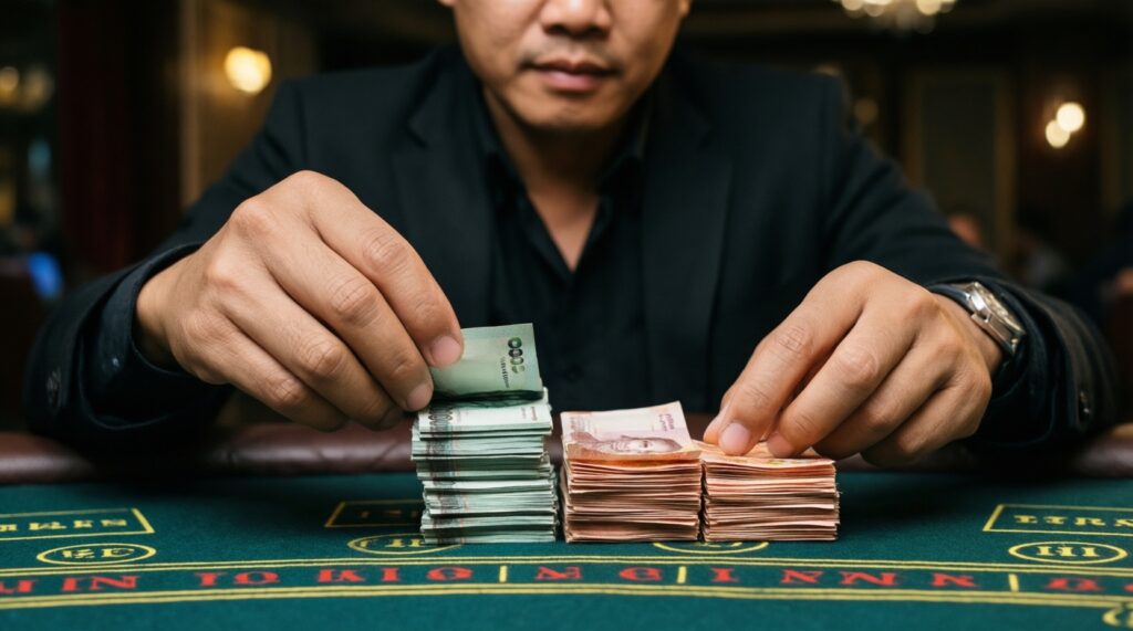 Session budgeting for entertainment: converting bankroll into
